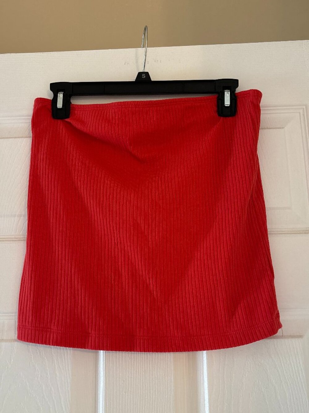 Old Navy Ribbed Red Tube Top